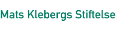 Sponsor - Mats Klebergs Stiftelse